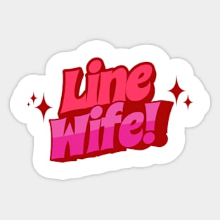 Line Wife Sticker